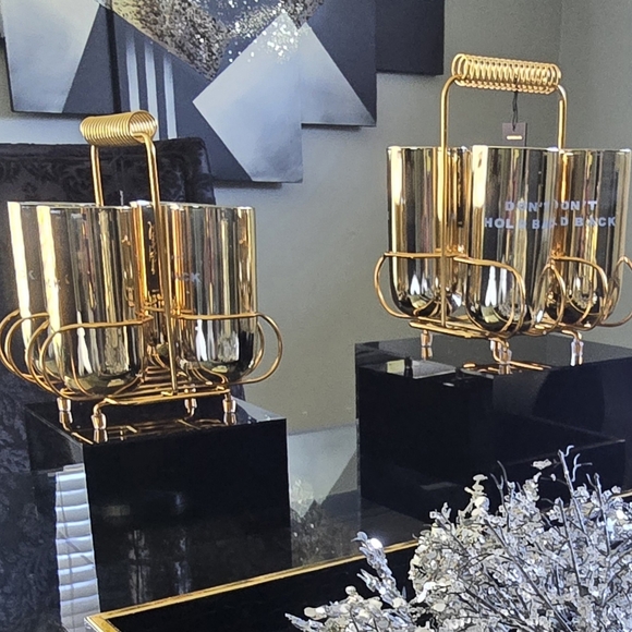 **SOLD**Who's Your Caddy 4 Glasses w/ Carrier - Picture 1 of 7